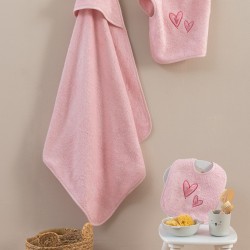 Σετ Λουτρού Βρεφικό Baby Bath BJ568 Cotton Palamaiki 3Τεμ