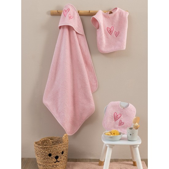 Σετ Λουτρού Βρεφικό Baby Bath BJ568 Cotton Palamaiki 3Τεμ