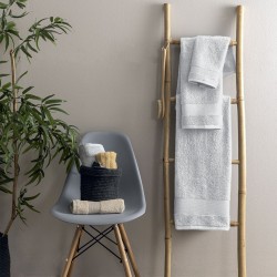 Πετσέτα Προσώπου Towels Naya White Cotton Palamaiki (50x90) 1Τεμ