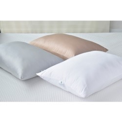 Μαξιλάρι Ύπνου Μαλακό White Comfort Bamboo Full Grey Palamaiki (50x70xY15) 1Τεμ