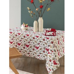 Τραπεζομάντηλο Christmas CC102 Cotton Palamaiki (140x180) 1Τεμ Τραπεζομάντηλο Christmas CC102 Cotton Palamaiki (140x180) 1Τεμ