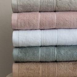 Πετσέτα Προσώπου Towels Vins Fog Bamboo Cotton Palamaiki (50x100) 1Τεμ