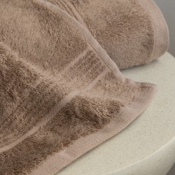 Πετσέτα Προσώπου Towels Vins Beige Bamboo Cotton Palamaiki (50x100) 1Τεμ