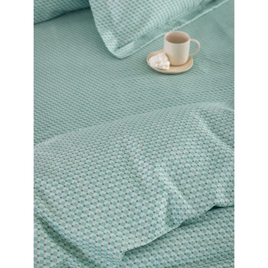 Σεντόνια King Σετ Pale PAL704 Satin 300TC Cotton Palamaiki (285x270) 4Τεμ