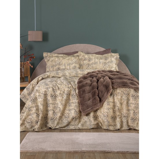 Σεντόνια Υπέρδιπλα Σετ Pale PAL706 Satin 300TC Cotton Palamaiki (240x270) 4Τεμ