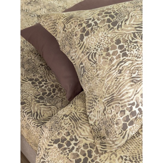 Σεντόνια King Σετ Pale PAL706 Satin 300TC Cotton Palamaiki (285x270) 4Τεμ