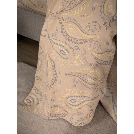 Σεντόνια Υπέρδιπλα Σετ Pale PAL707 Satin 300TC Cotton Palamaiki (240x270) 4Τεμ