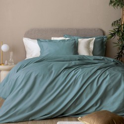 Σεντόνια King Σετ Posh Green 300TC Satin Cotton Palamaiki (285x270) 4Τεμ