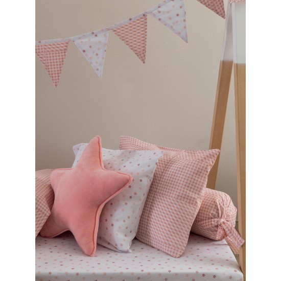 Σεντόνι Παιδικό Μονό Bon Bon BB100 Rose Cotton Palamaiki (170x260) 1Τεμ