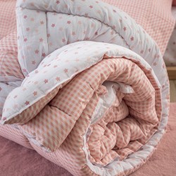 Πάπλωμα Βρεφικό Κούνιας Bon Bon BB100-BB101 Rose Cotton Palamaiki (110x150) 1Τεμ