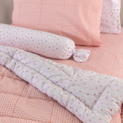 Πάπλωμα Βρεφικό Κούνιας Bon Bon BB100-BB101 Rose Cotton Palamaiki (110x150) 1Τεμ