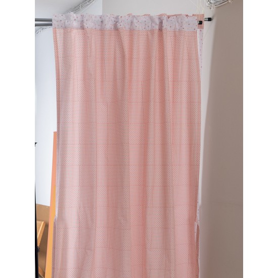Κουρτίνα Παιδική Bon Bon BB100 Rose Cotton Palamaiki (170x270) 1Τεμ