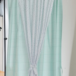 Κουρτίνα Παιδική Bon Bon BB100 Aqua Cotton Palamaiki (170x270) 1Τεμ