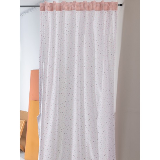 Κουρτίνα Παιδική Bon Bon BB101 Rose Cotton Palamaiki (170x270) 1Τεμ