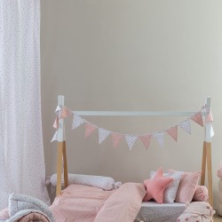 Κουρτίνα Παιδική Bon Bon BB101 Rose Cotton Palamaiki (170x270) 1Τεμ