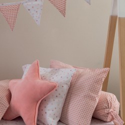 Σεντόνι Βρεφικό Κούνιας Bon Bon BB100 Rose Cotton Palamaiki (130x170) 1Τεμ