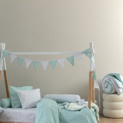 Κατωσέντονο Βρεφικό Κούνιας Bon Bon BB101 Aqua Cotton Palamaiki (70x140+20) Με Λάστιχο 1Τεμ