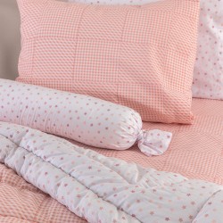 Μαξιλαροθήκες Παιδικές Σετ Bon Bon BB100 Rose Cotton Palamaiki (52x72) 2Τεμ