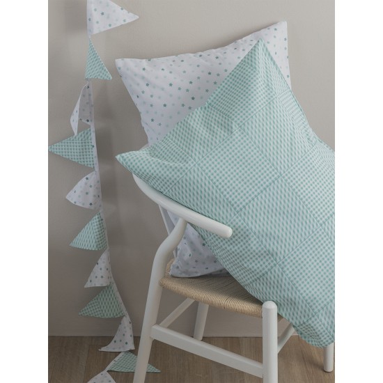 Μαξιλαροθήκες Παιδικές Σετ Bon Bon BB100 Aqua Cotton Palamaiki (52x72) 2Τεμ