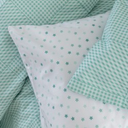 Μαξιλαροθήκες Παιδικές Σετ Bon Bon BB101 Aqua Cotton Palamaiki (52x72) 2Τεμ