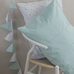 Μαξιλαροθήκες Βρεφικές Κούνιας Σετ Bon Bon BB100 Aqua Cotton Palamaiki (40x50) 2Τεμ