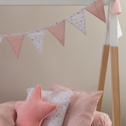 Διακοσμητικά Σημαιάκια Bon Bon BB100-BB101 Rose Cotton Palamaiki (240cm) 1Τεμ