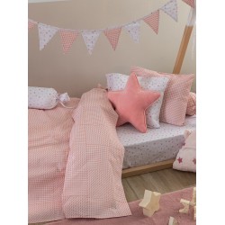 Κατωσέντονο Παιδικό Μονό Bon Bon BB100 Rose Cotton Palamaiki (110x200+35) Με Λάστιχο 1Τεμ Κατωσέντονο Παιδικό Μονό Bon Bon BB100 Rose Cotton Palamaiki (110x200+35) Με Λάστιχο 1Τεμ