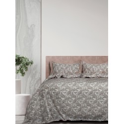 Σεντόνια Υπέρδιπλα Σετ Whisper WH101 Digital Print Satin 300TC Cotton Palamaiki (245x270) 4Τεμ