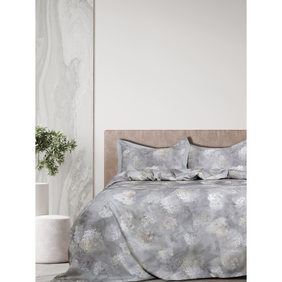 Σεντόνια Υπέρδιπλα Σετ Whisper WH102 Digital Print Satin 300TC Cotton Palamaiki (245x270) 4Τεμ