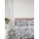Σεντόνια Υπέρδιπλα Σετ Whisper WH102 Digital Print Satin 300TC Cotton Palamaiki (245x270) 4Τεμ