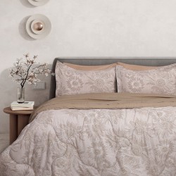 Πάπλωμα Υπέρδιπλο Σετ Bed In Bag B0695 Satin Cotton Palamaiki (230x250) 5Τεμ