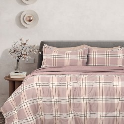 Πάπλωμα Υπέρδιπλο Σετ Bed In Bag B0697 Satin Cotton Palamaiki (230x250) 5Τεμ