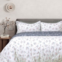 Πάπλωμα Υπέρδιπλο Σετ Bed In Bag B0700 Satin Cotton Palamaiki (230x250) 5Τεμ