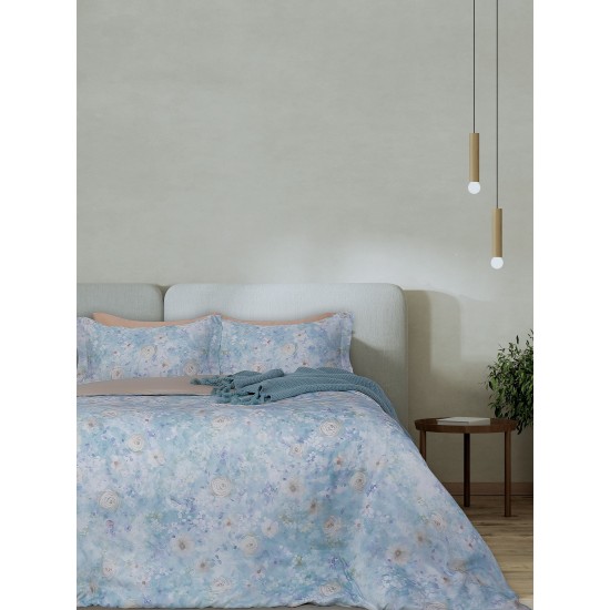 Παπλωματοθήκη Υπέρδιπλη Σετ Tencel VAL103 Tencel 300TC Palamaiki (230x250) 3Τεμ