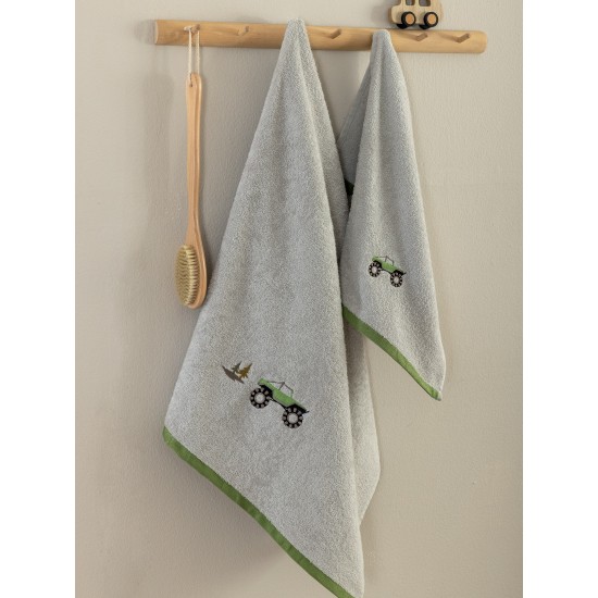 Πετσέτες Παιδικές Σετ Kids Bath Mountain Cotton Palamaiki 2Τεμ