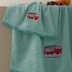 Πετσέτες Παιδικές Σετ Kids Bath Rescue Cotton Palamaiki 2Τεμ