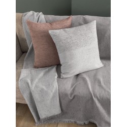 Ριχτάρι Πολυθρόνας Throws Parva Grey Chenille Palamaiki (170x170) 1Τεμ