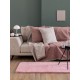 Ριχτάρι Πολυθρόνας Throws Parva Pink Chenille Palamaiki (170x170) 1Τεμ