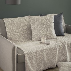 Ριχτάρι Τετραθέσιου Throws Rade Beige Chenille Palamaiki (170x320) 1Τεμ