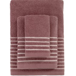 Πετσέτες Σετ Bath Towels Ser Brick Cotton Palamaiki 3Τεμ