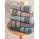 Πετσέτες Σετ Bath Towels Bela Petrol Cotton Palamaiki 3Τεμ