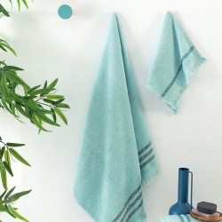 Πετσέτες Σετ Bath Towels Janis Ecru Cotton Palamaiki 3Τεμ Πετσέτες Σετ Bath Towels Janis Ecru Cotton Palamaiki 3Τεμ