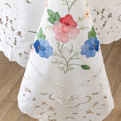 Τραπεζαρίας Σετ Formal Lora Cotton Palamaiki (180x270) 13Τεμ