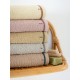 Πετσέτες Σετ Bath Towels Ros Beige Cotton Palamaiki 3Τεμ