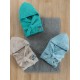Μπουρνούζι Παιδικό Με Κουκούλα Kids Bath Cool Blue Cotton Palamaiki 1Τεμ