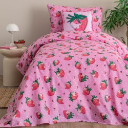 Σεντόνια Βρεφικά Κούνιας Σετ My Kingdom MK776 Cotton Palamaiki (70x140+15 )Με Λάστιχο 3Τεμ