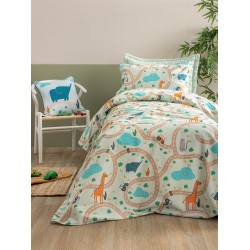 Σεντόνια Παιδικά Μονά Σετ My Kingdom MK777 Cotton Palamaiki (170x260) 3Τεμ