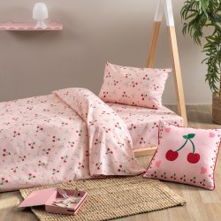 Σεντόνια Βρεφικά Κούνιας Σετ My Kingdom MK778 Cotton Palamaiki (70x140+15 )Με Λάστιχο 3Τεμ