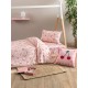 Σεντόνια Βρεφικά Κούνιας Σετ My Kingdom MK778 Cotton Palamaiki (70x140+15 )Με Λάστιχο 3Τεμ