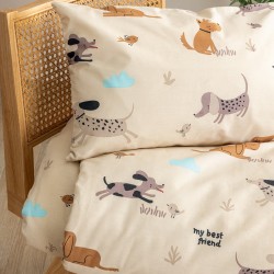 Σεντόνια Παιδικά Μονά Σετ My Kingdom MK783 Cotton Palamaiki (110x200+30 )Με Λάστιχο 3Τεμ